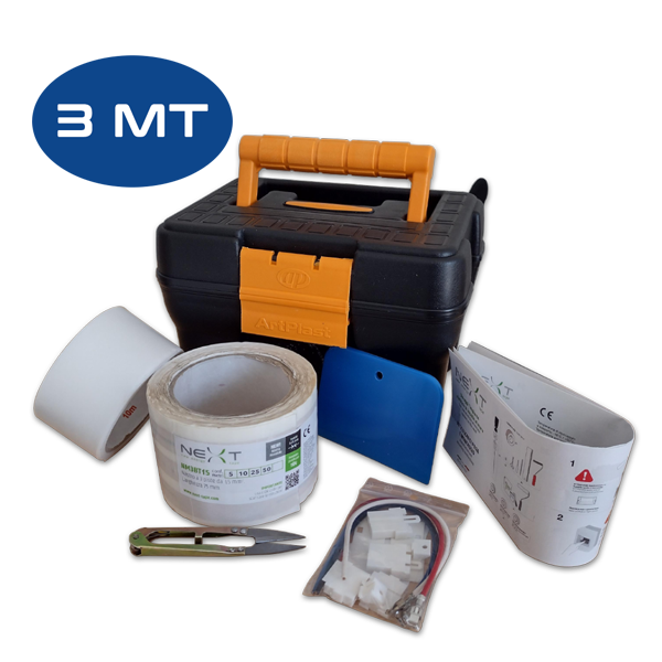 KIT315_03 – Next-Tape 3 piste sez. 1,5 mm² – 3 m